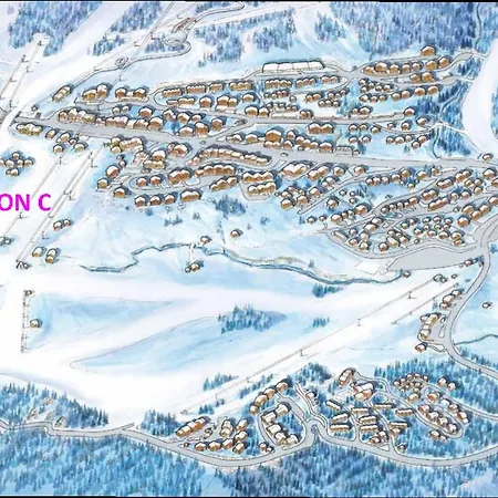 T4 Aux Saisies Avec Balcon, Parking Couvert - Fr-1-293-350 Apartman