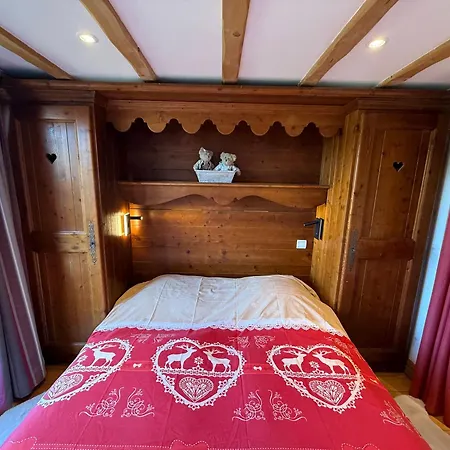 T4 Aux Saisies Avec Balcon, Parking Couvert - Fr-1-293-350 Apartman *